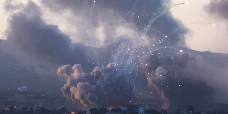 İsrail Livanda "Hizbullah" mövqelərini bombalayıb