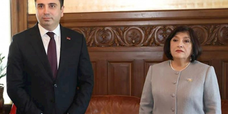 Sahibə Qafarova-Alen Simonyan görüşü başladı