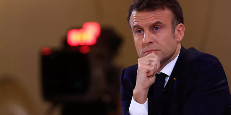 ABŞ-nin Ukraynaya əsgər göndərməkdən imtinası “zəiflik”dir - Makron