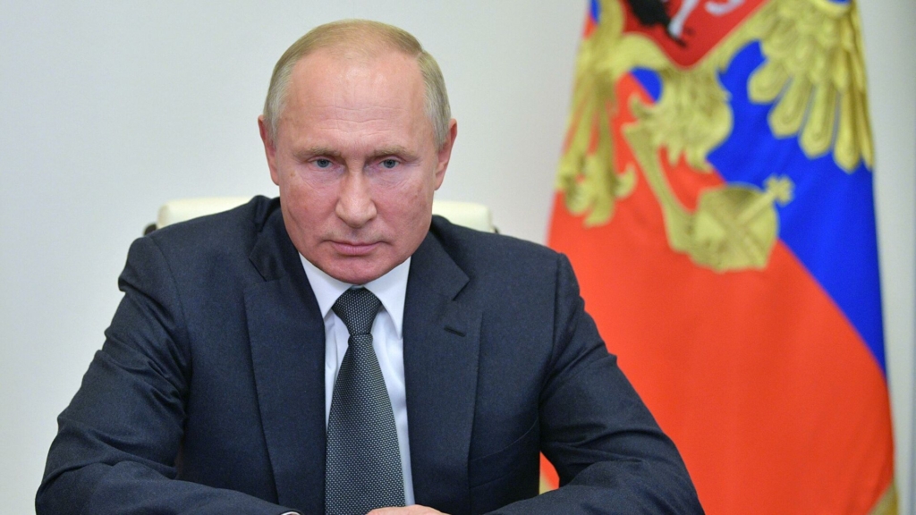 Putin ABŞ dövlət himnini səsləndirib