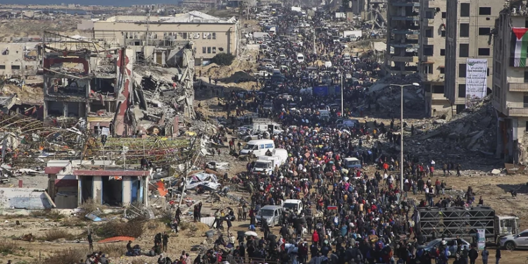 Qəzza sakinləri tədricən anklavın şimal rayonlarına qayıdırlar