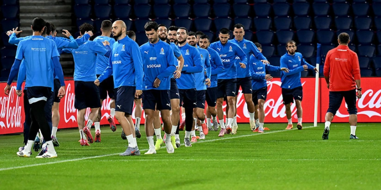 Azərbaycan millisi bu gün Fransa yığması ilə qarşılaşacaq