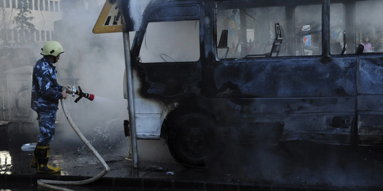 Suriyada avtobus partladılıb - ölənlər var