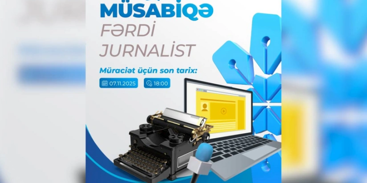 MEDİA jurnalistlər üçün müsabiqə elan edib