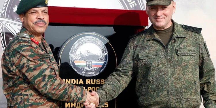 Hindistanda "İndra-2025" təlimləri başlayıb