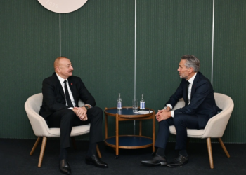 Azərbaycan Prezidenti Niderlandın Baş naziri ilə görüşüb – FOTOLAR