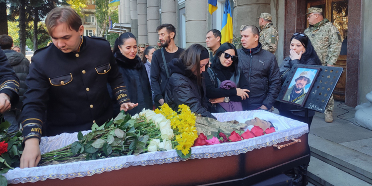 Ukraynada həlak olan azərbaycanlı hərbçi dəfn edildi