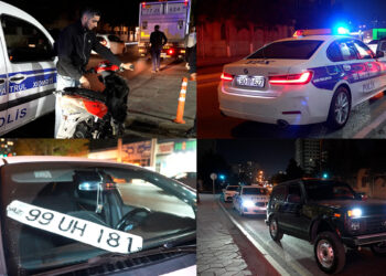 Xırdalanda səs-küy yaradan 12 nəfər saxlanıldı – VİDEO