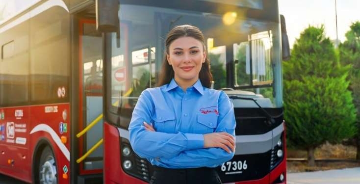 Qadın avtobus sürücüləri vəzifələrinin icrasına başlayıblar