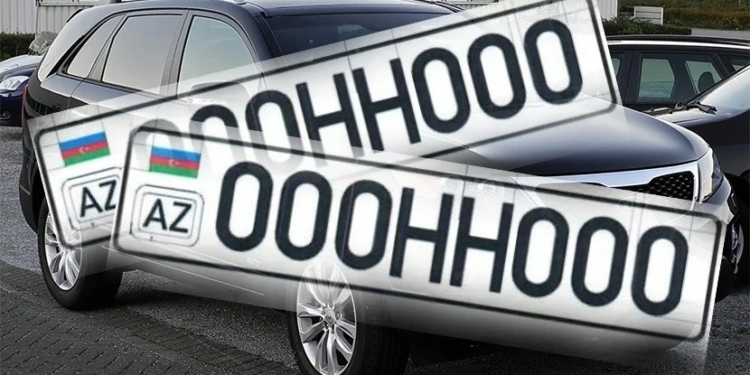 Azərbaycanda yeni ilk 3 RƏQƏMLİ AVTOMOBİL NÖMRƏLƏRİ