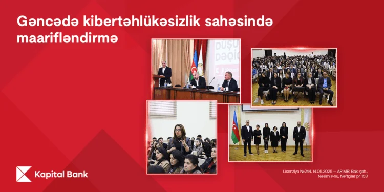 Kapital Bank Gəncədə kibertəhlükəsizlik təcrübələri keçirdi