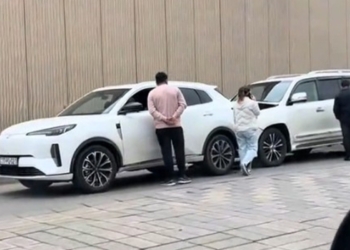 Dərnəgül yolunda 4 avtomobil toqquşdu – VİDEO