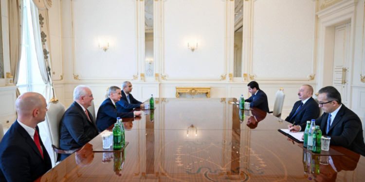 Prezident bu kilsənin nümayəndə heyətini qəbul etdi