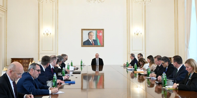 Prezident NATO nümayəndə heyətini qəbul edib - FOTO