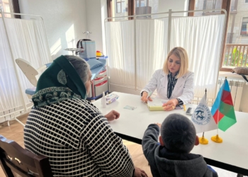 Səhiyyə Nazirliyinin səyyar tibbi aksiyası Cəbrayılda