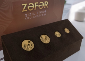 “AzerGold” “Zəfər” adlı yeni qızıl sikkə kolleksiyasını təqdim edib