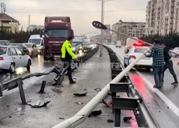 Bakı-Sumqayıt yolunda ağır qəza – VİDEO