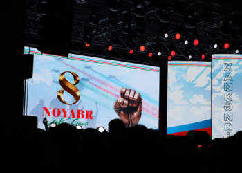 Xankəndidə Zəfər atəşfəşanlığı olub – FOTO