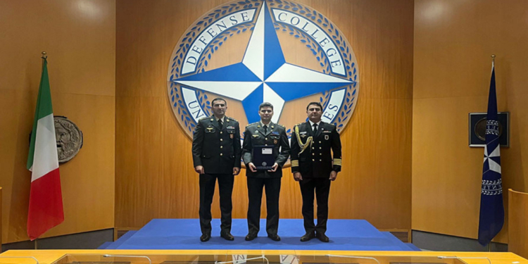 Azərbaycan hərbçisi NATO Regional Əməkdaşlıq kursunu müvəffəqiyyətlə bitirib