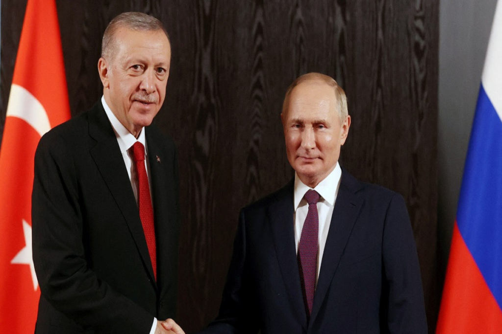Putin və Ərdoğan ABŞ-ın Ukrayna ilə bağlı planını müzakirə ediblər