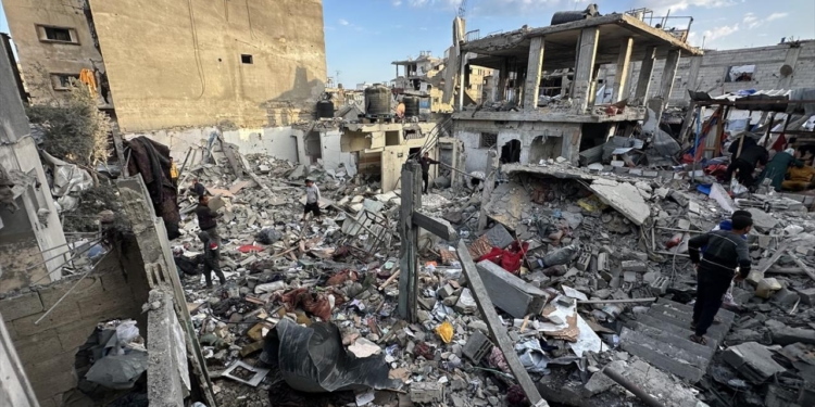 Qəzzada ölənlərin sayı ARTDI