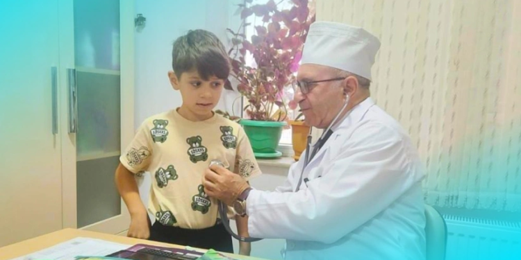 Şirvan, Neftçala və Qobustanda 29 mindən çox uşaq tibbi müayinələrdən keçirilib