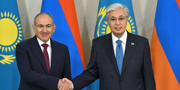 Qazaxıstan və Ermənistan arasında 16 sənəd imzalanıb