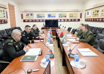 Bakıda Azərbaycan və Belarus hərbi mütəxəssisləri görüşüb