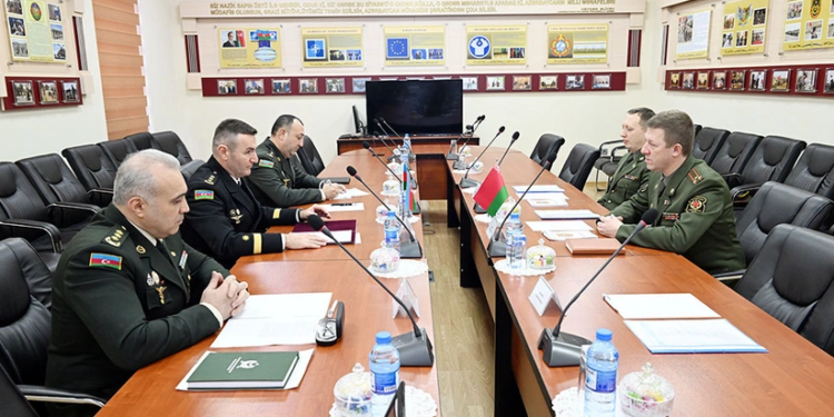 Bakıda Azərbaycan və Belarus hərbi mütəxəssisləri görüşüb