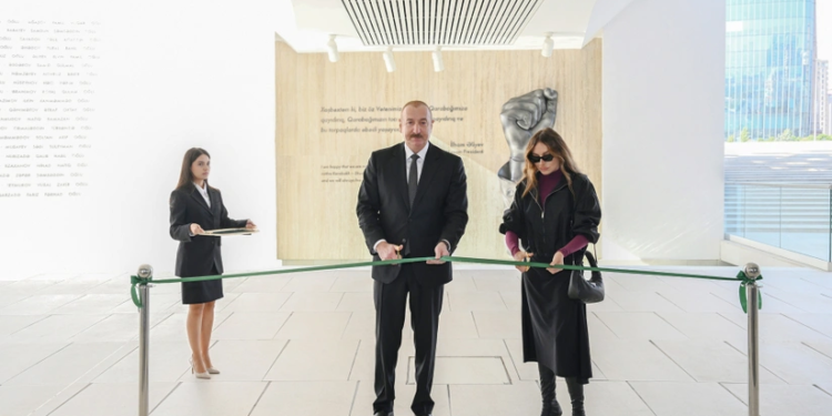 Bakıda Zəfər muzeyinin açılışı oldu - FOTOLAR