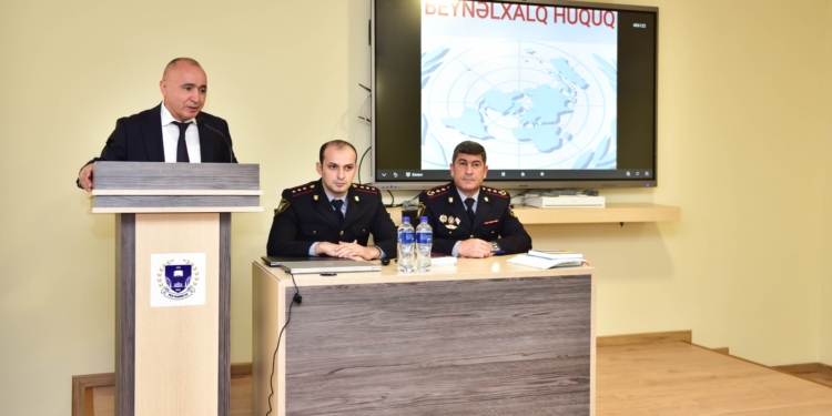 Polis Akademiyasında interaktiv dərslər keçirilib