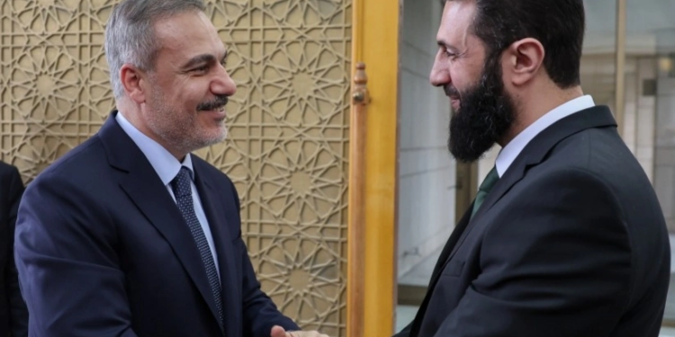 Fidan Vaşinqtonda Suriya prezidenti ilə görüşüb