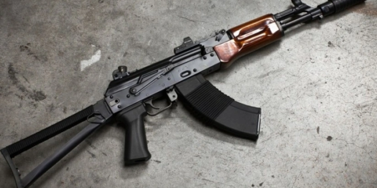 Sumqayıtda "Kalaşnikov" avtomatı tapılıb