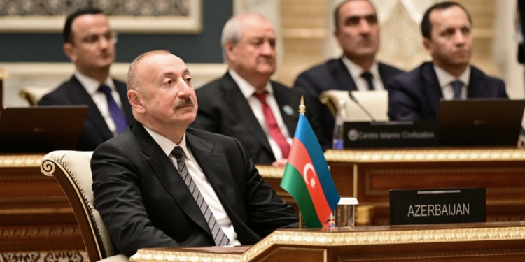 İlham Əliyev Daşkənddə "Gələcəyin İrsi" Beynəlxalq Mükafatının təqdimat mərasimində