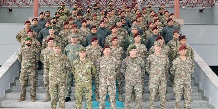 Azərbaycan, Türkiyə və Gürcüstan xüsusi təyinatlıları Ankarada təlim keçib