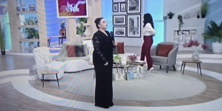 Almaxanımın iştirak etdiyi veriliş yarımçıq dayandırıldı - Efirdən çıxarıldı