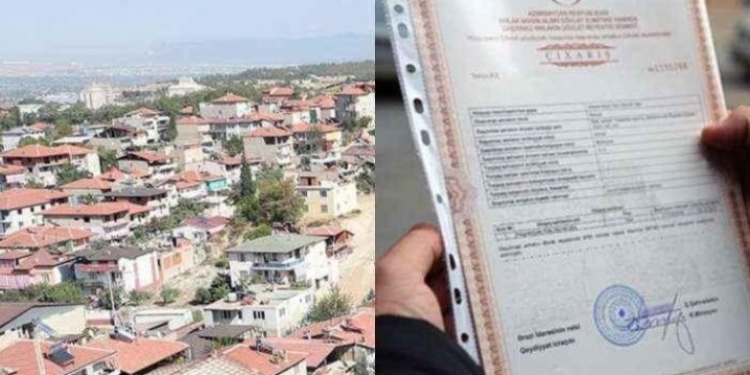 Sənədsiz evlərlə bağlı şad xəbər