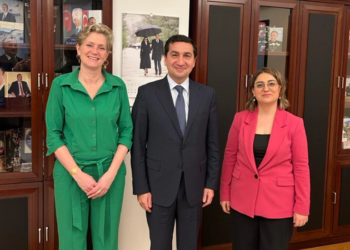 Niderland səfiri Hikmət Hacıyevlə görüşüb