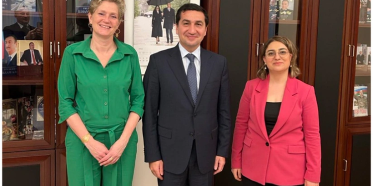 Niderland səfiri Hikmət Hacıyevlə görüşüb