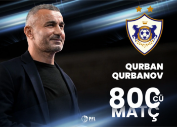 Qurban Qurbanov “Qarabağ”ın baş məşqçisi kimi 800-cü oyununu keçirib