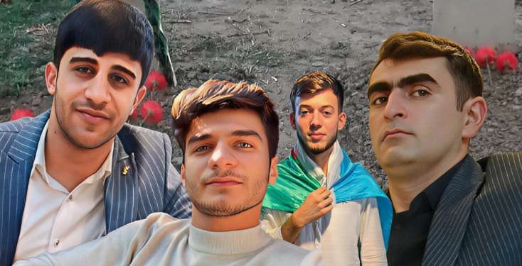 Həmin 4 dost yan-yana dəfn olundu - FOTO