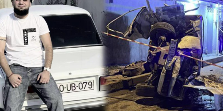 Dəhşətli qəzada ölən 22 yaşlı Ələsgərin - FOTOSU