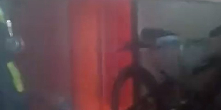 4 nəfərin həlak olduğu yanğından görüntülər - VİDEO