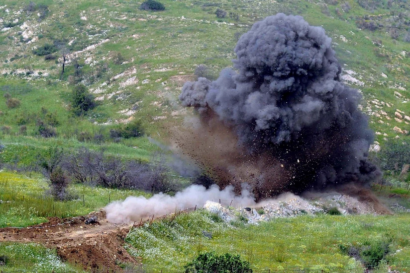 Ağdamda minaya düşən traktorçu hospitala təxliyə edilib