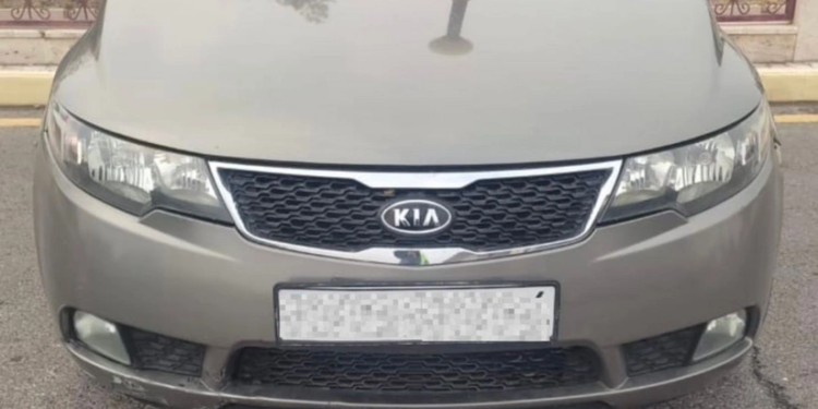 Narkotikin təsiri altında avtomobil idarə edən şəxs saxlanılıb