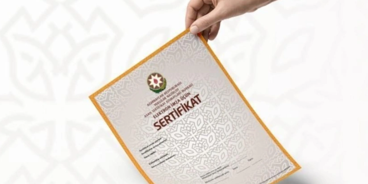 Azərbaycanda 11 ayda 471 minə yaxın "ASAN İmza" sertifikatı verilib
