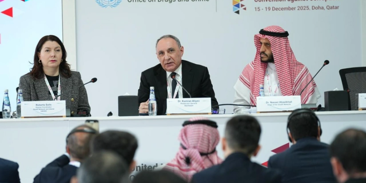 Kamran Əliyev Qətərdə beynəlxalq tədbirdə iştirak edir