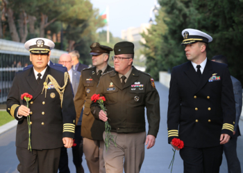 ABŞ-nin briqada generalı Azərbaycana gəlib – FOTOLAR