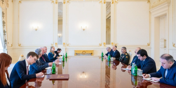 İlham Əliyev qəbul keçirdi - FOTOLAR