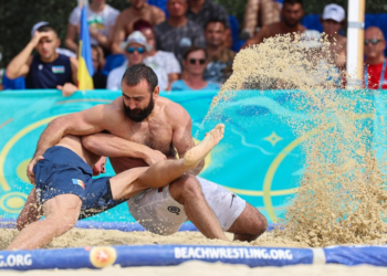UWW Azərbaycanda çimərlik güləşinin inkişafını yüksək qiymətləndirib